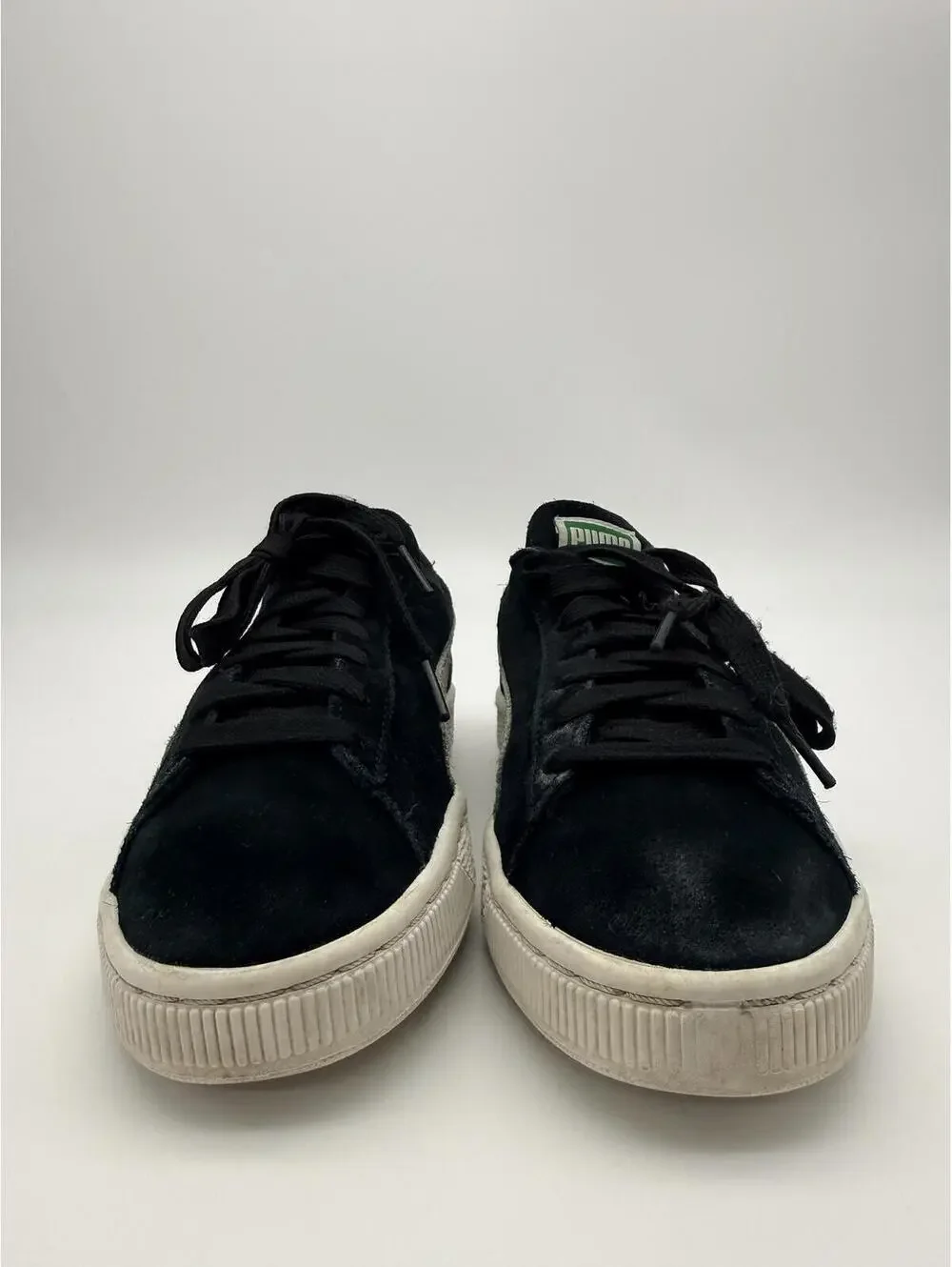 Puma‎ Suede Classic Women's Sneaker Black White Formstrip Size 7